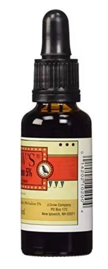 Lugol 5% 1 oz bottle